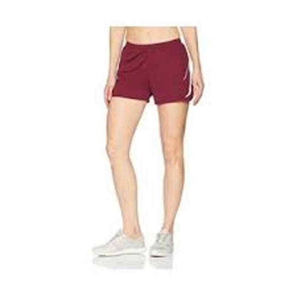 Alleson Athletic Track Shorts Womens‎ Small Maroon Running Gym Lightweight NWT - Picture 4 of 4